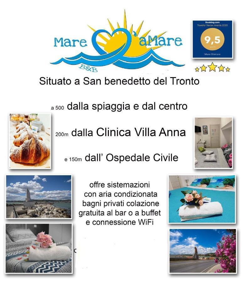 Mare D'Amare Bed and Breakfast San Benedetto del Tronto Exteriör bild